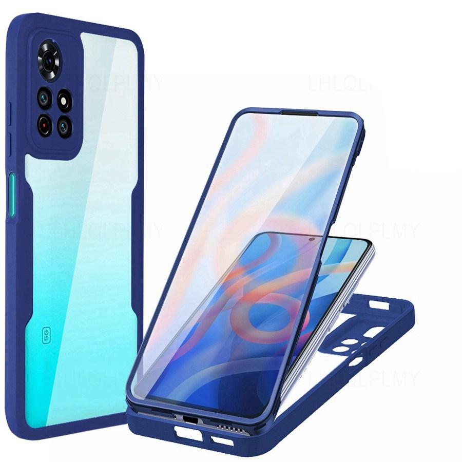 360 Degrees Protect ShockProof Case For Xiaomi Redmi Note 10 14 13T 9C 13C 14C 14T Poco C75 F7 Pro X7 X5 5G X6 F5 11 12 13 Lite 11T Front + Back Cover