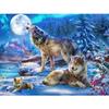 Animal Wolf DIY 5D Diamond Painting Full Round Drill Mosaic Diamond Embroidery Cross Stitch Rhinestones Handmade Gift Home Decor