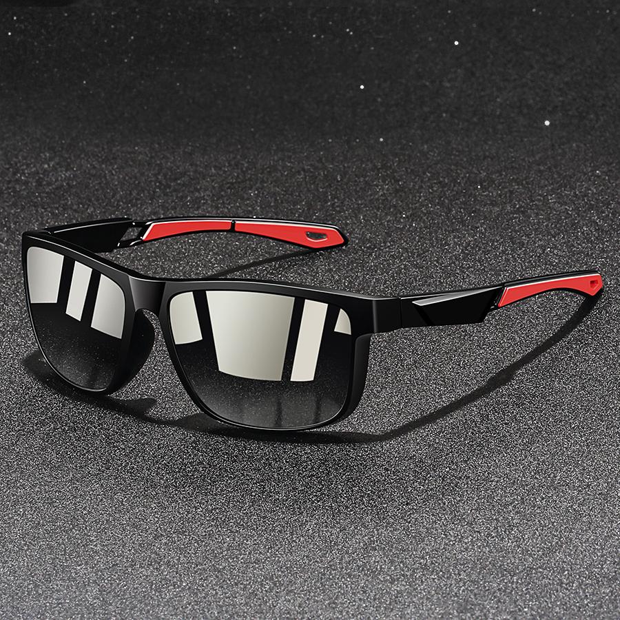 Fashion Vintage Square Sunglasses Men Women Fishing Driving Man Luxury Brand Designer Sun Glasses Anti-Glare Retro Eyewear UV400