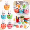 Easter Bunny Ornaments And Animal Figurines For Easter Table Decorations Easter Bunny Figurines Easter Egg Fillers