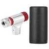 CO2 Bicycle Tire Inflator CO2 Bicycle Pump Aluminum Alloy CO2 Pumps Inflator Head Mini Bike CO2 Injector for Bicycle Basketball
