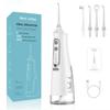Oral Irrigator USB Rechargeable Water Flosser Portable Dental Water Jet 310ML Water Tank IPX7 Waterproof Teeth Cleaner Travel