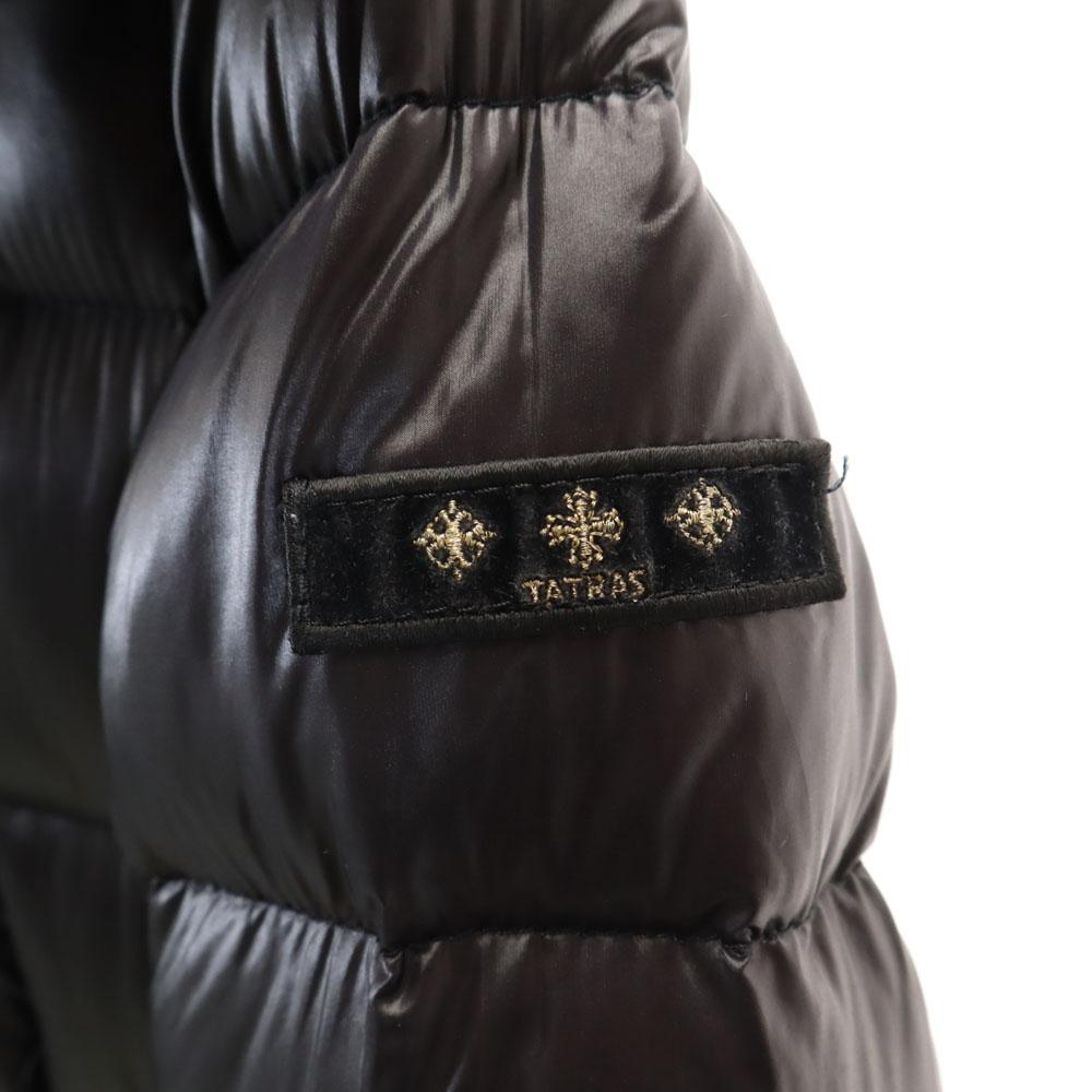 TATRAS Made In Poland Down Coat 2 Charcoal Black Women Used
