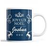 Mug - Noël Joshua - Ceramic - Printed Front/Back - 325 Ml - Secret Santa Gift