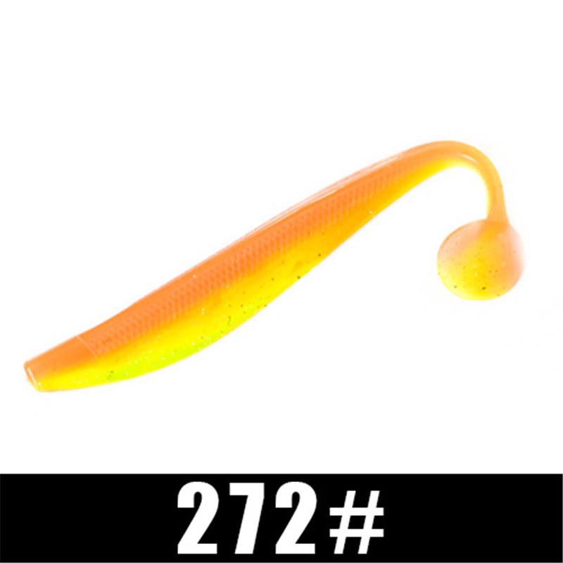 FISH KING New Shad Fishing Lure Soft Lure 90mm 120mm 160mm Wobblers Odor Attractant Carp Silicone Bait Pike Bass Artificial Bait