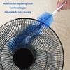 Versatile Flexible Cleaning Brush - Ideal for Fans, Drains, Screens, Blinds & Sofa Dust Removal - No Power Needed, Durable Plastic