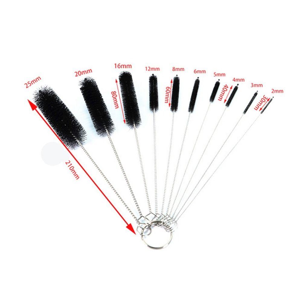 Stainless Steel Household Multi size Cleaning Tool Bottle Brush Cup Cleaners Straw Brush