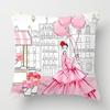 Fashion Ladies Pillowcase Home Decor Living Room Sofa Cushion Cover Home Decor Pillowcase