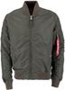 Demi-season Jacket Alpha Industries MA-1 TT Man (191103) Rep. Gray
