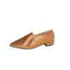 Pointed Toe Flat Women Solid Patchwork Slip On Shoes Casual Breathable Ballet Flats Daily All-Match Comfort Loafers Shoes
