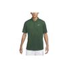 Dri-Fit Court Solid Quick-Dry Casual Sports Short-Sleeve Polo Shirt Men Tops Spruce-Green DH0858-323