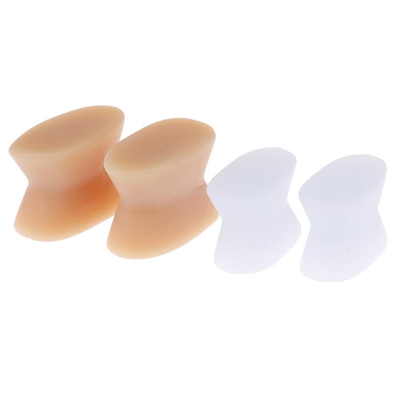 1 Pair Silicone Thumb Braces Overlap Toe Splitters