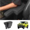 CRAFT WORKS Jimny JB64 JB74 JC74 Armrest Console Box Jimny Nomad 5 Door Center Console Sierra Storage JIMNY Black (Jimny/Jimny Sierra, Stitching)