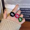 Cute Coal Ball Plush Ring - Funny Autumn/Winter Style for Girlfriend or Student Gift