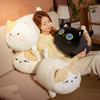 Fat House Fat Cat Doll Plush Toy Lying Down Cat Throw Pillow Girls Accompany Sleeping Doll Birthday Gift