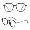 New Retro Frosted Frame Myopia Glasses Oversized Square Frame Near Sight Glasses Blue Light Blocking Eye Protection Eyewear
