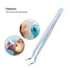 3PCS Professional Stainless Steel Dental Instrument Probe Set Dentist Dental Mouth Mirror and Sickle Scaler Hygiene Cleaning Kit
