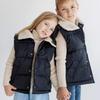 Autumn Spring Baby Boys Girls Vest Coat  New Fashion Down Cotton Zipper Children Thicken Warm Waistcoats Kids Outerwear 1-10Y