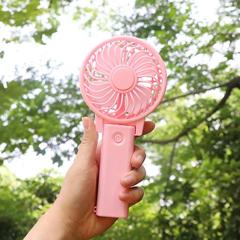 New Super Mini Fan Portable Hand Held Fan Kids Outdoor Travelling Or Indoor Office KTY