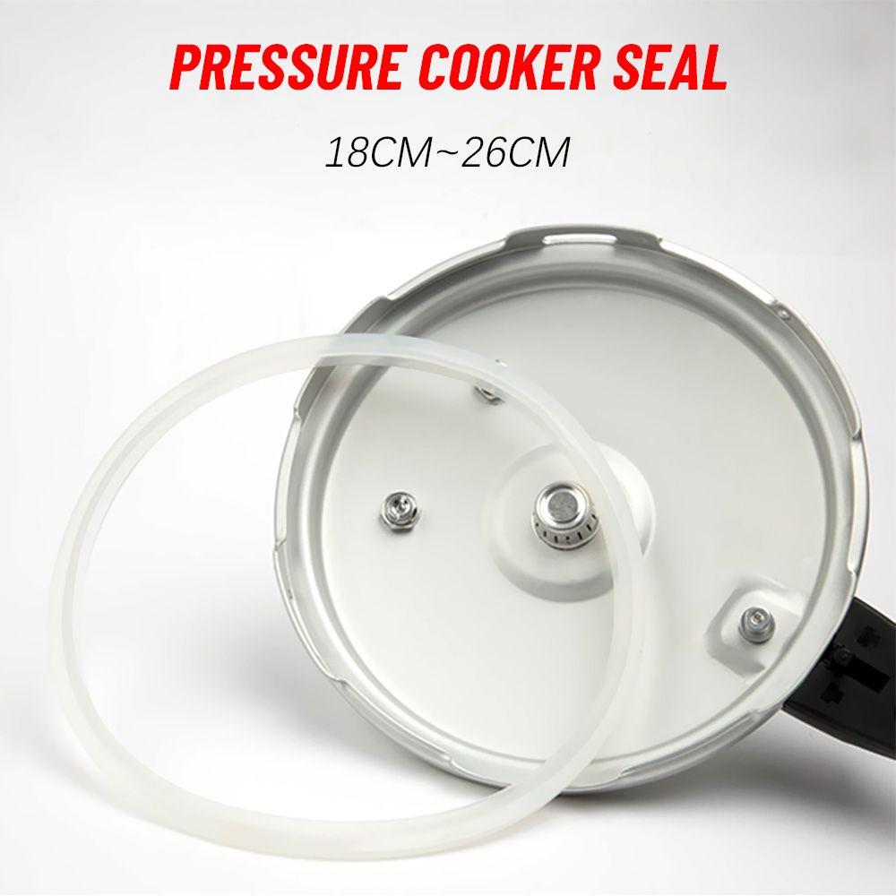 Cooking Tools 18 20 22 24 26CM Gasket Sealing Ring White Silicone Rubber Pressure Cooker Seal Ring