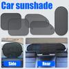 Car Mesh Suction Cup Sunshade Universal Auto Rear Side Window Suction Cup Mesh Curtain Summer Car Sunscreen Cooling Mesh Covers