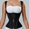 Platinum Edition Latex Waist Trainer: 15 Steel Bone Tummy Control Vest