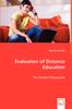 The Evaluation of Distance Education Book