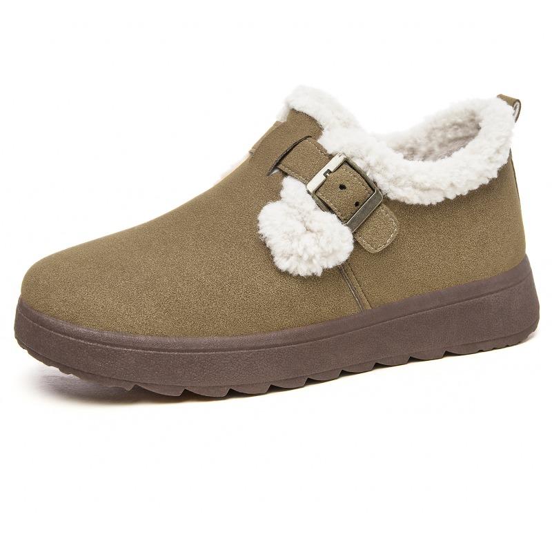 Cotton Shoes, Thick Snow Boots, Warm Cotton Boots, Versatile Ankle Boots, and Women's Boots for Outerwear