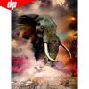 Full Round Diamond Embroidery Full Display Animal Diamond Painting Elephant Cross Stitch