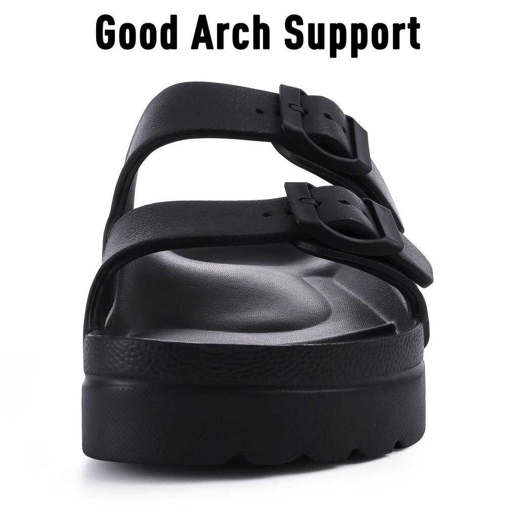 Fashion Shevalues 2025 New Platform Sandals For Women Outdoor Anti-slip EAV Beach Slippers Light Summer House Slides With Arch Support