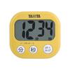 Tanita Kitchen Study Timer Large Screen Loud Volume 100 Minutes Magnet Stand Included Mango Yellow Large Visible Timer MY TD-384