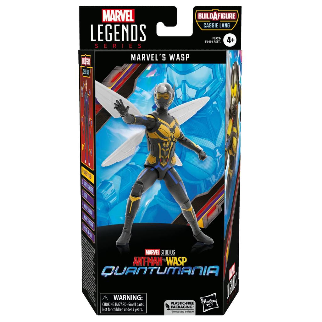 Hasbro Marvel Legends Series Wasp, Ant-Man and the Wasp: Quantumania 6-inch (15cm) Action Figure, Ages 4 and Up, F6574, Authentic