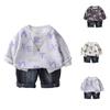 Kids Casual Long-Sleeve Set, Comfortable Daily Wear Outfits