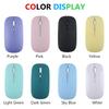 Ergonomic Dual Mode Mute 2.4G Mice Bluetooth Wireless Mouse