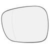 Heated Mirror Glass Scratch Resistant Weatherproof Reaview Mirror Glass with Backing Plate for X3