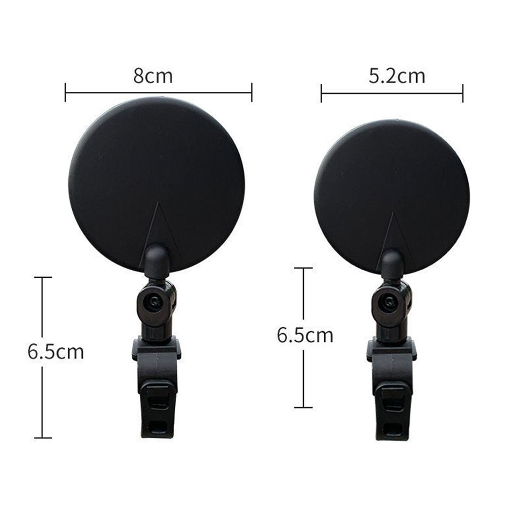 Rear View Mirrors Mirror Spoiler 360 Rotation Motorcycle Rearview Mirror Round Rear View Mirror