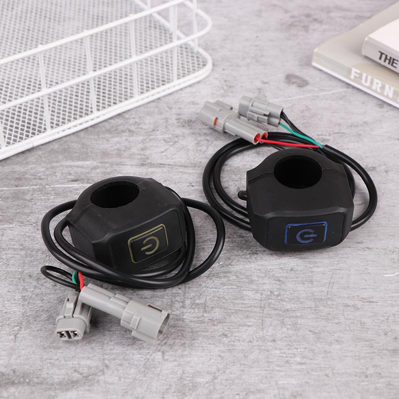 Motorcycle Headlight Switch Modified Control Led Light 22Mm For Surron Light Bee X / S For Talaria Sting Electric Bike Parts