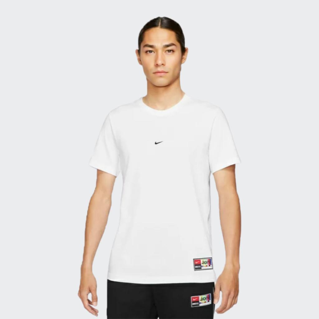 Nike FC Seasonal Graphic Print Sports Crew Neck Short Sleeve T-Shirt Men Tops White DH3703-100