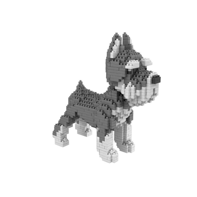 Poodle Poodle Or Dog Figure To Assemble With Nanoblocks Pieces Children Toys