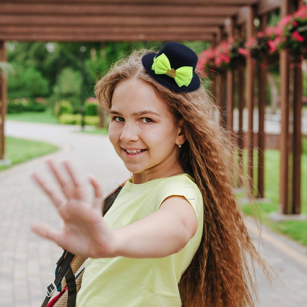 Saint Patrick's Day Costume Props, Hair Accessories, Irish Hat Hair Clip Headwear