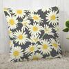 Chamomile Pillowcase Sofa Car Waist  Home Style Flower Landscape Cushion Cover