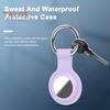 Tracker Silicone Protective Cover Shockproof Waterproof Perfect Fit Easy Installation Anti-lost Keychain Holder Protective Cover for AirTag