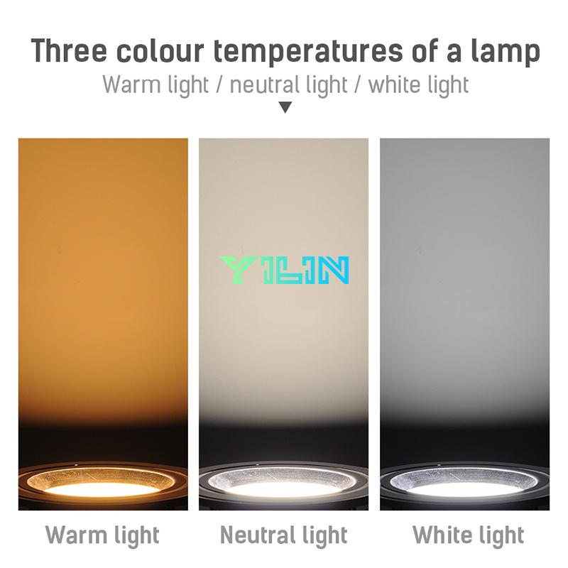 6W 9W 12W 18W LED Downlight 220V Ceiling Light Recessed Down Light Round Panel Lamp LED Spot Light Cold Warm White Neutral Light