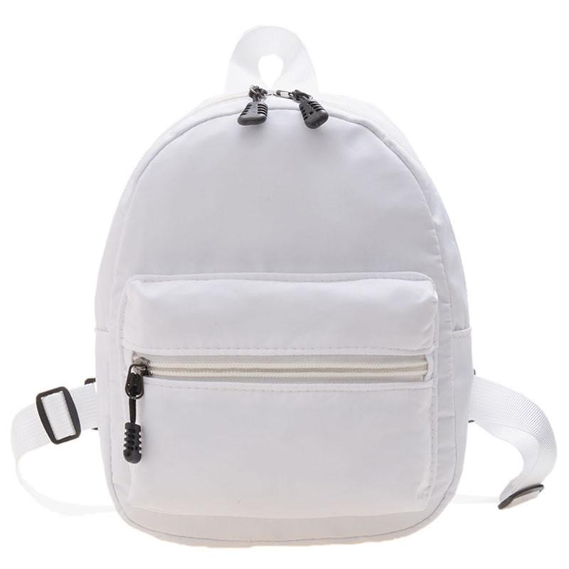 Simple Backpacks Large Capacity Travel Bag Solid Harajuku Student Schoolbag Backpack Women Man Bag Unisex