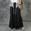 3XL 5XL Plus Size High Waist Long Pants for Women Clothing 2024 Summer Solid Casual Wide Leg Trousers Fashion Korean Female PANT