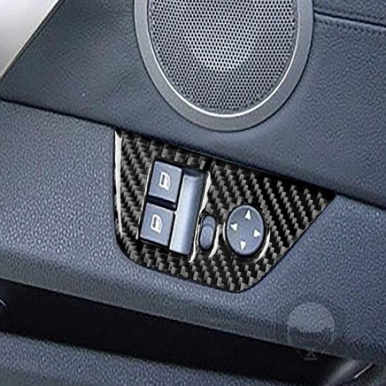 2 шт. Накладка на консоль переднего окна салона из углеродного волокна для BMW Z4 E85 2003-2008