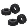 4PCS RC Wheel Tire Rubber Tyre 51mm Diameter for Axial SCX24 1 24 Remote Control Cars