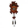 Qtz Cuckoo Clock - Bird On Top Wooden Case - Small