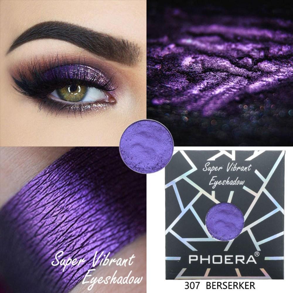 Shadow Palette PHOERA 12 Colors Matte Shimmer Glitter Glow Mini Waterproof Diamond TSLM2, 01 01, 1pc