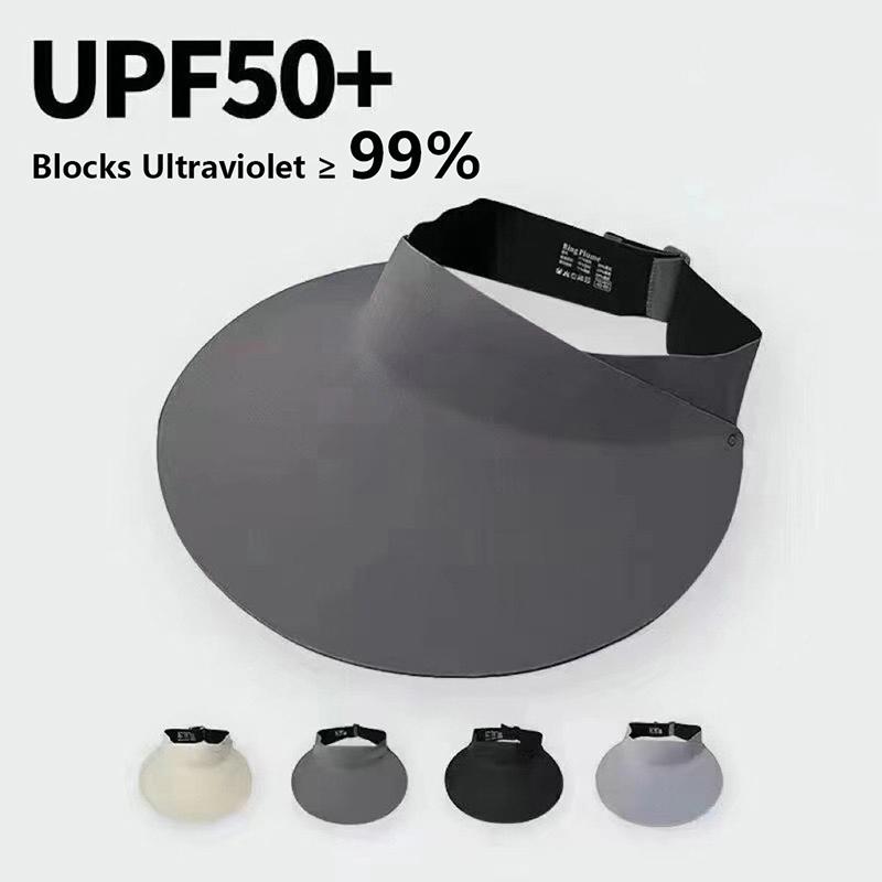 Foldable Seamless Wide Visor Brim Hat Quick-Dry Anti Uv Sun Protection Hat Nylon Hat Non-Marking Sun Cap Women Summer Gift